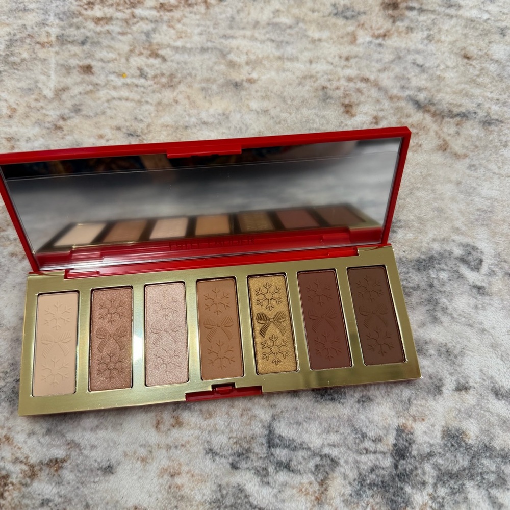 Estée Lauder Limited Edition Holiday “Glow” Eyeshadow Palette with Mirror New